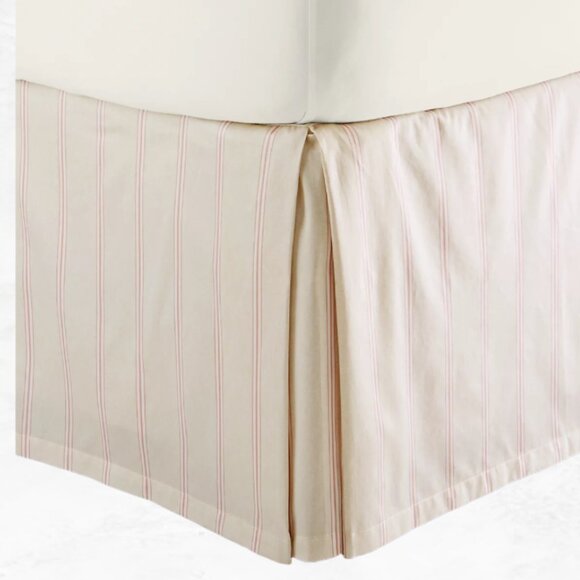 NWT | HOTEL COLLECTION Toile Medallion Queen Bedskirt Dust Ruffle NWT - Picture 1 of 5